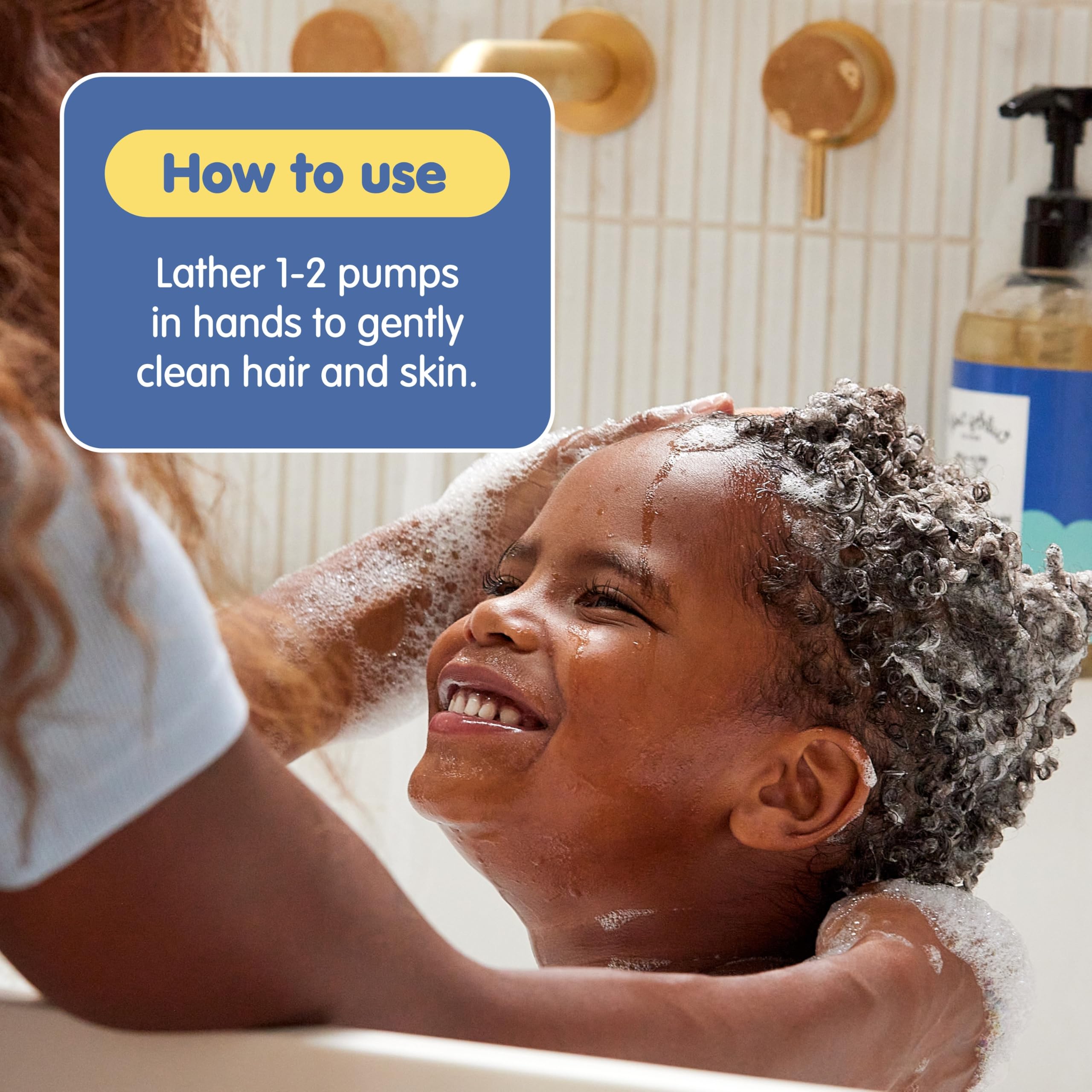 TUBBY TODD Baby Hair & Body Wash - Gentle Natural Shampoo & Wash for Newborns, Infants & Toddlers - Hypoallergenic, Non-Toxic - Lavender Rosemary Scent - 2 Pack (8.5oz + 25oz) - Perfect for Bath Time, Sensitive Skin Care & Daily Baby Hygiene