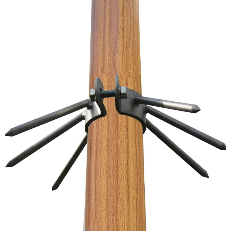 4M Lightweight Wooden Camera Mast with Tilt Anchor - Perfect for Outdoor Photography, Videography & Surveillance