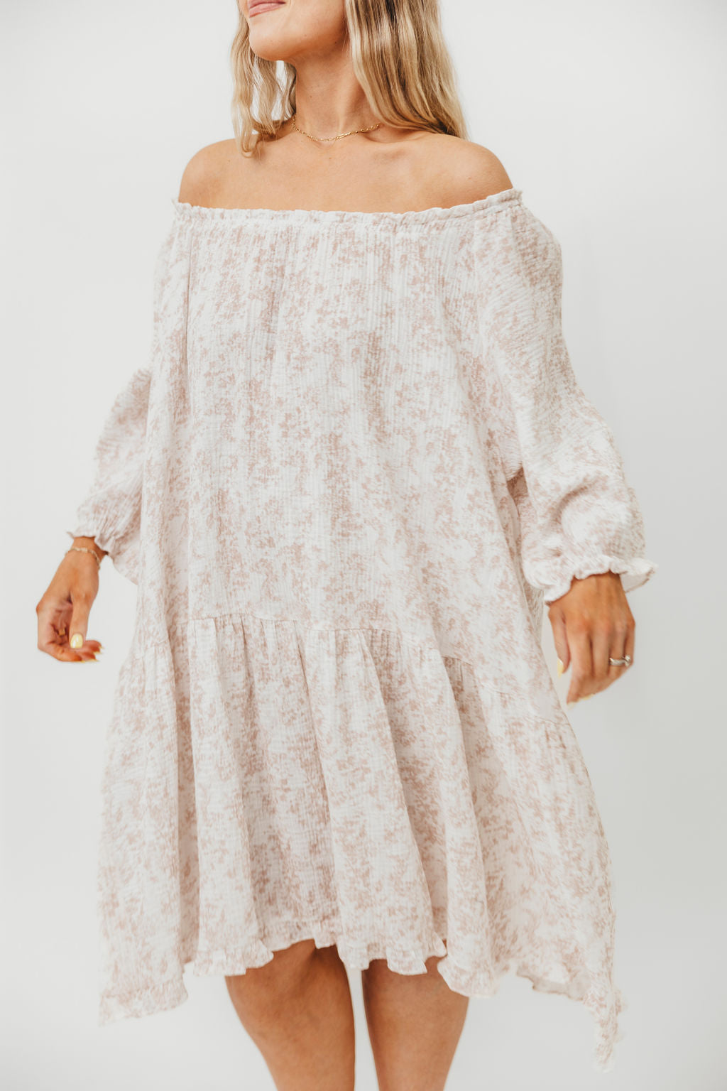 Soft Cotton House Dress in Hampton Pink - Bump Friendly Maternity Wear for Comfortable Home & Lounge Wear