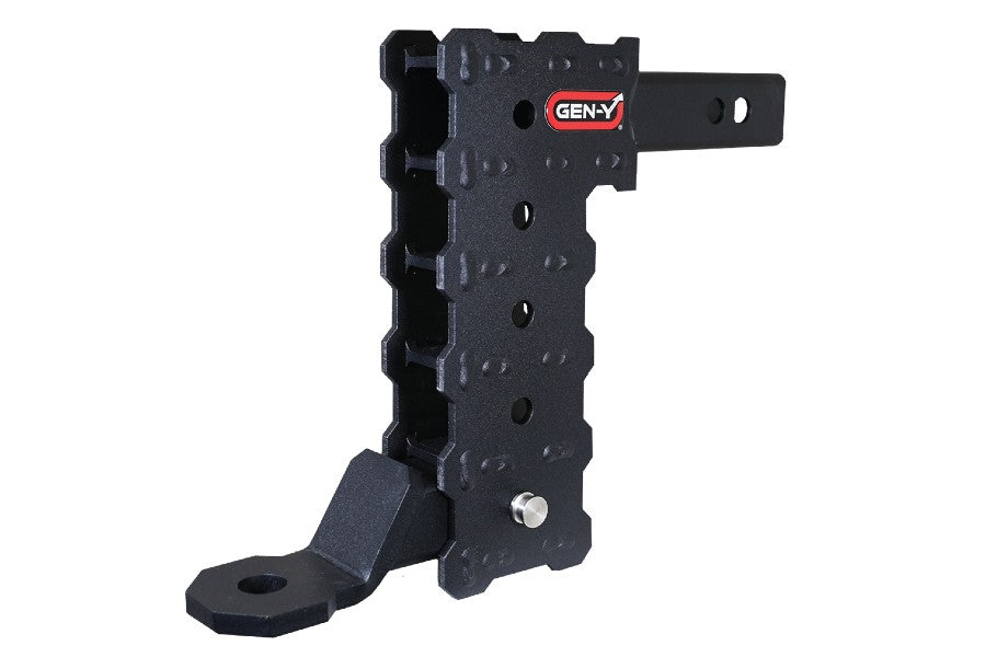 GEN Y Hitch Phantom Standard Drop Hitch with Standard Ball Mount - 2 Inch Shank, 9.5 Inch Drop - Perfect for Towing Trailers, Boats & Campers (SUV/Truck Accessory)