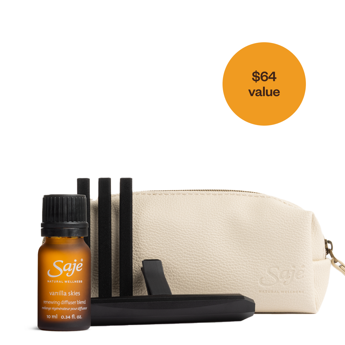 Aroma Horizon Vanilla Skies Essential Oil Diffuser Bundle - Relaxing Home & Office Aromatherapy for Stress Relief & Better Sleep