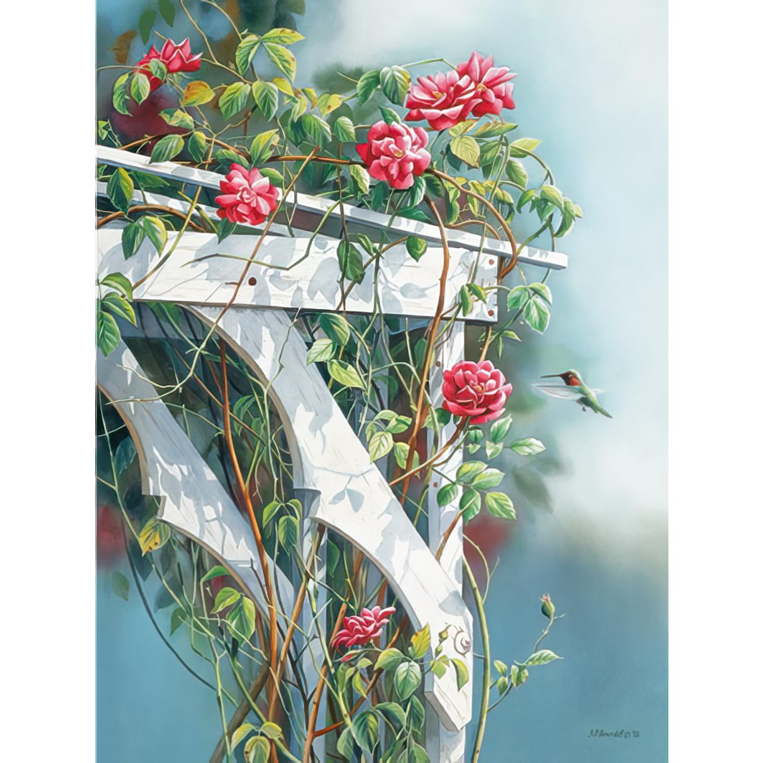 Leanin' Tree Hummingbird Blank Note Cards Set - 20 Elegant Stationery Cards & 22 Envelopes for Personalized Messages, Thank You Notes, Wedding Invitations - Perfect for Birthdays, Anniversaries & Special Occasions