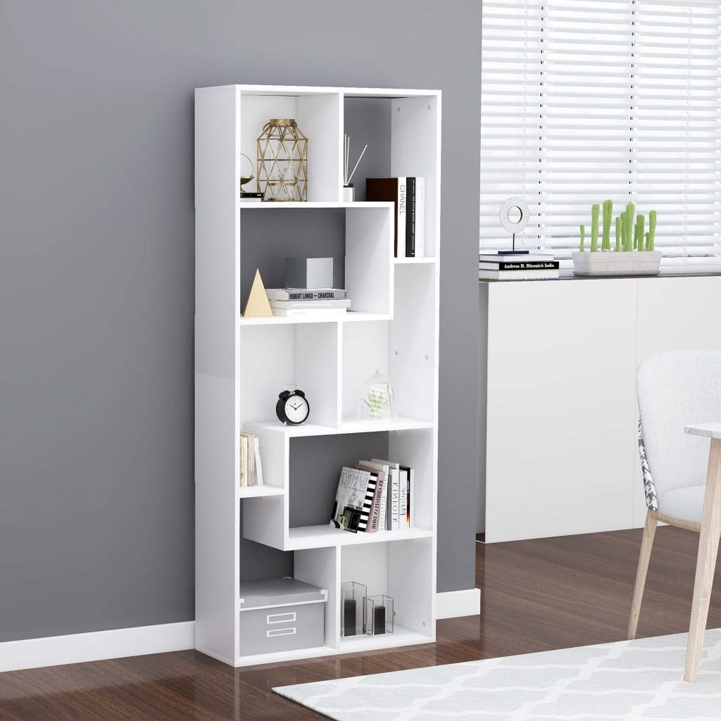 Eurobuy White Bookshelf - 26.4