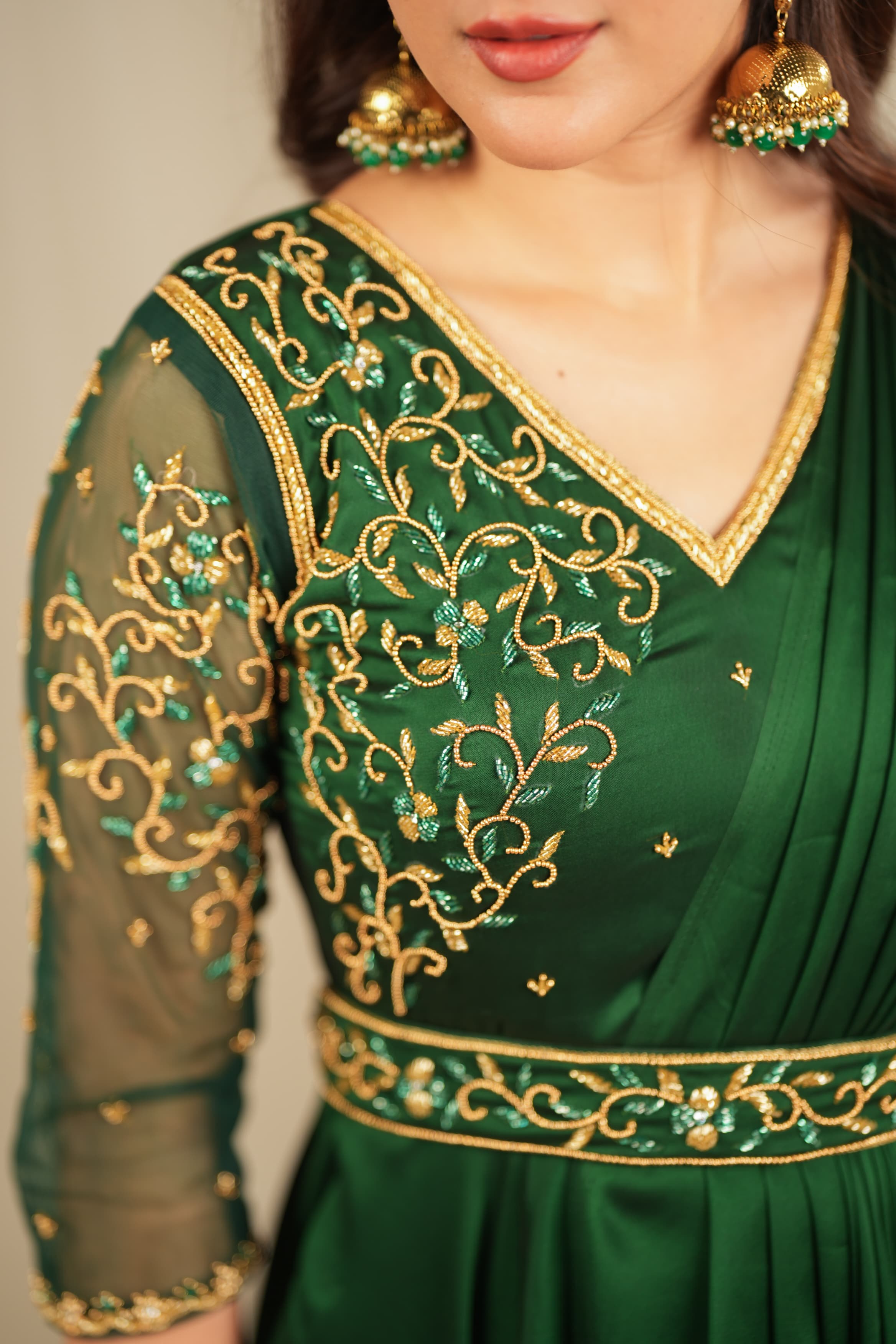 Smiriti Premium Designer Drape Wear for Women - Elegant & Stylish Outfits for Parties, Weddings & Special Occasions