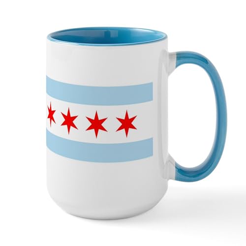 White/Blue Inside - Chicago Mugs