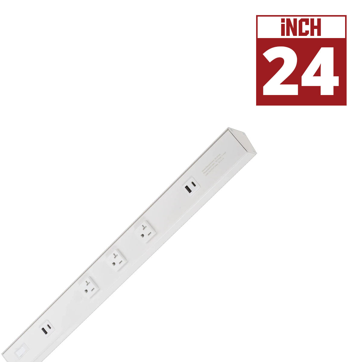 American Lighting Atom Power Strip with 120V AC Outlets & USB A/C Ports - Compact Multi-Outlet Surge Protector for Home, Office, and Travel Charging Needs