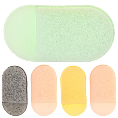 **Didiseaon 5-Piece Makeup Sponge Set - Soft Powder Puffs & Facial Cleansing Pads for Flawless Makeup Application & Gentle Face Washing - Perfect for Travel, Daily Beauty Routine & On-the-Go Touch-Ups**