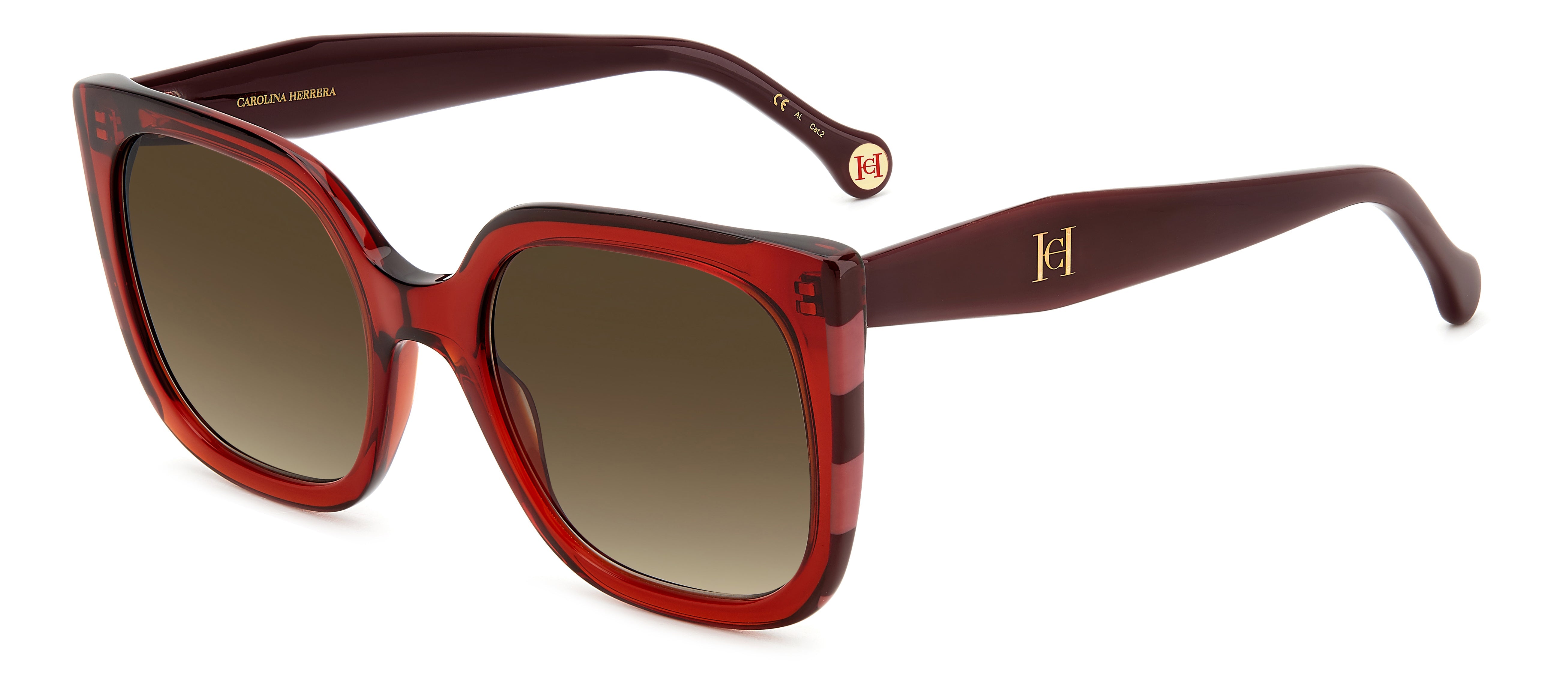 Carolina Herrera HER 0128/S Women's Luxury Sunglasses - UV Protection & Polarized Lenses for Driving, Beach & Outdoor Fashion