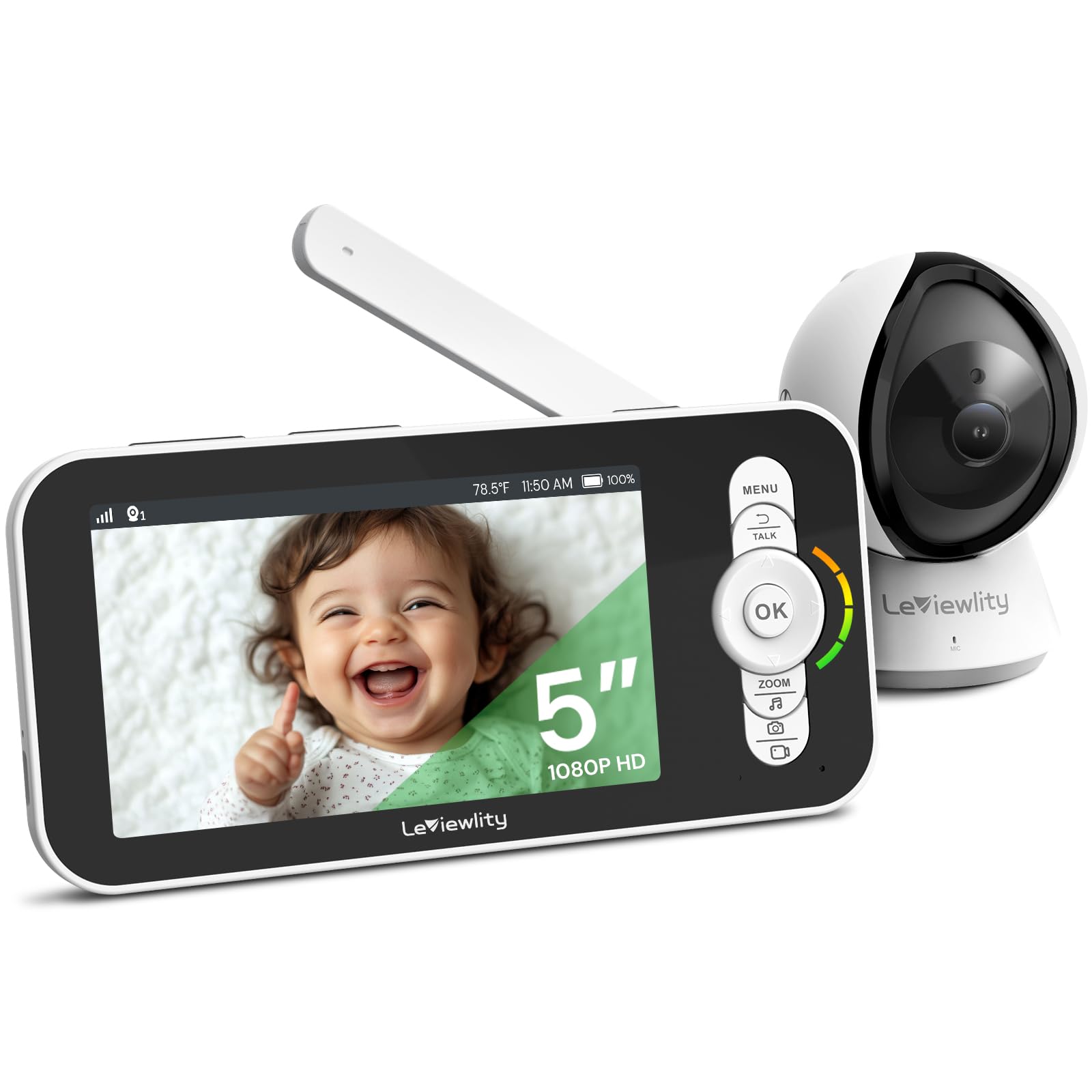 Video Baby Monitor with Camera No WiFi - 5