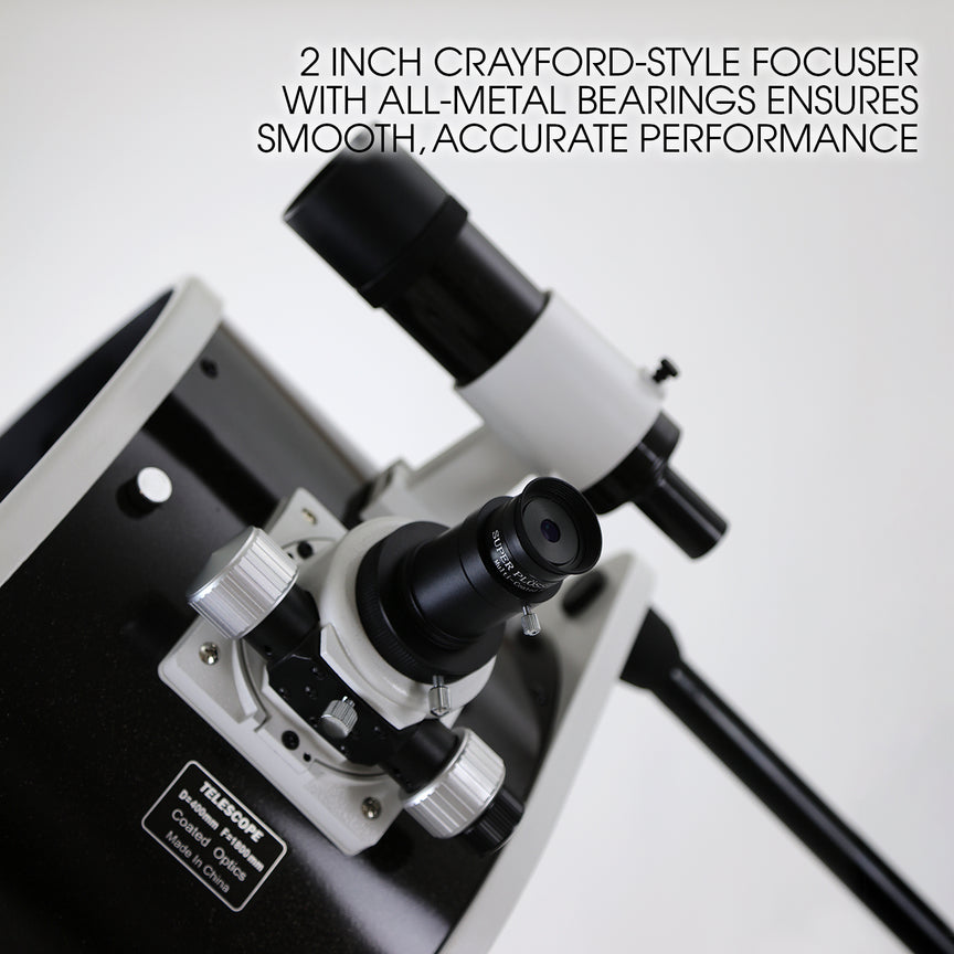 Sky Watcher Flextube 400P SynScan GoTo Collapsible Dobsonian Telescope - 16