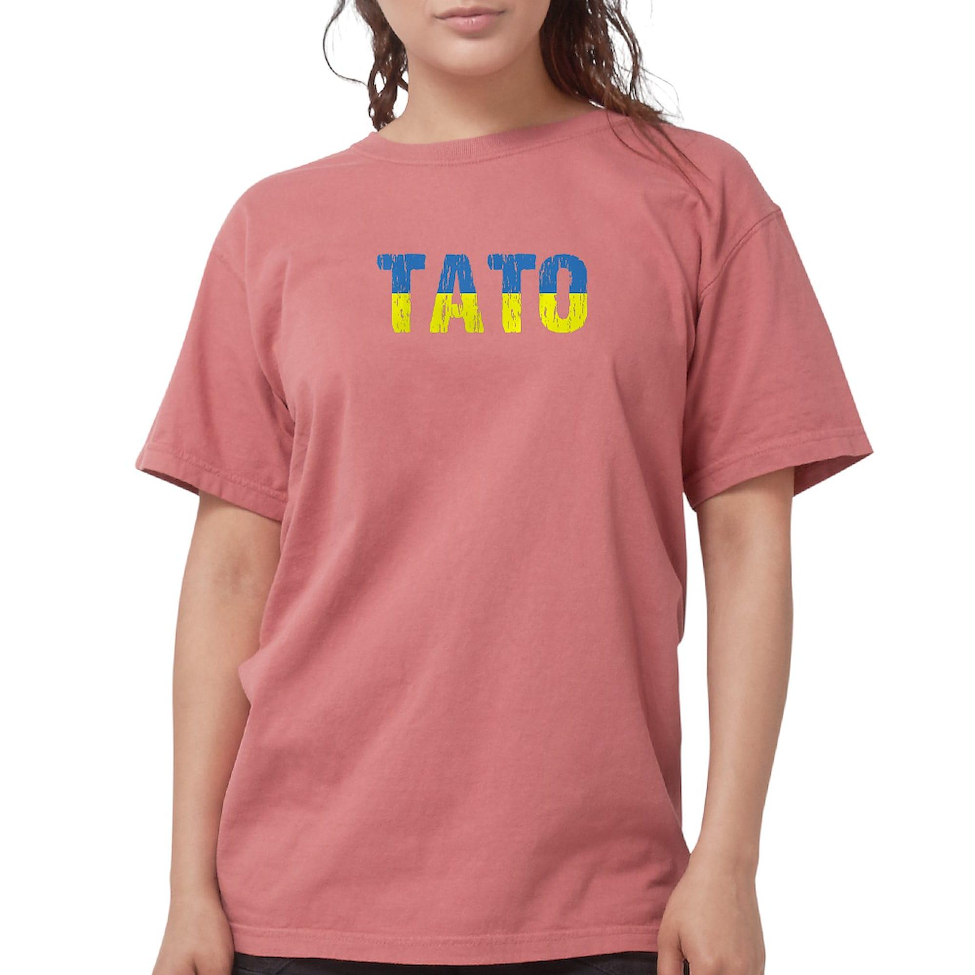 Ukrainian Flag Distressed T-Shirt for Women - Comfort Colors Vintage Style Tee - Perfect for Supporting Ukraine, Casual Wear & Patriotic Events