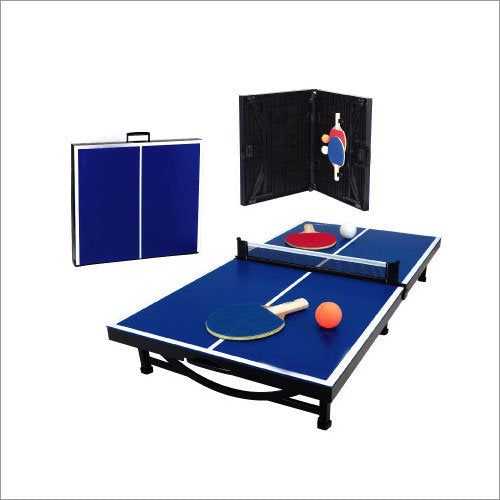JOOLA miniPong Table Tennis Set - Compact Indoor/Outdoor Ping Pong Table for Kids & Adults - Perfect for Home, Office, Party & Backyard Games
