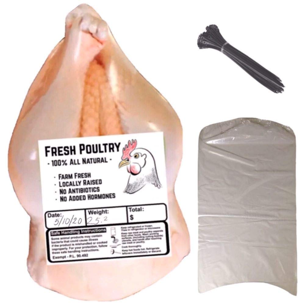 5 Pack Clear Turkey Shrink Bags 18