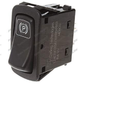 Genie 123200GT Black Mechanical Push Button Normally Open Panel Mount 1-Way Switch - Durable Industrial Control for Machinery, Automation & DIY Projects