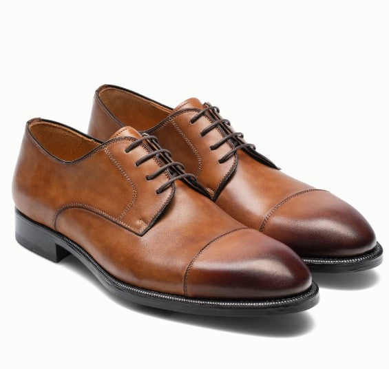 MAGNANNI HARLAN Men's Dress Shoes - Premium Leather Oxfords for Business & Formal Wear - Perfect for Weddings, Office & Special Occasions
