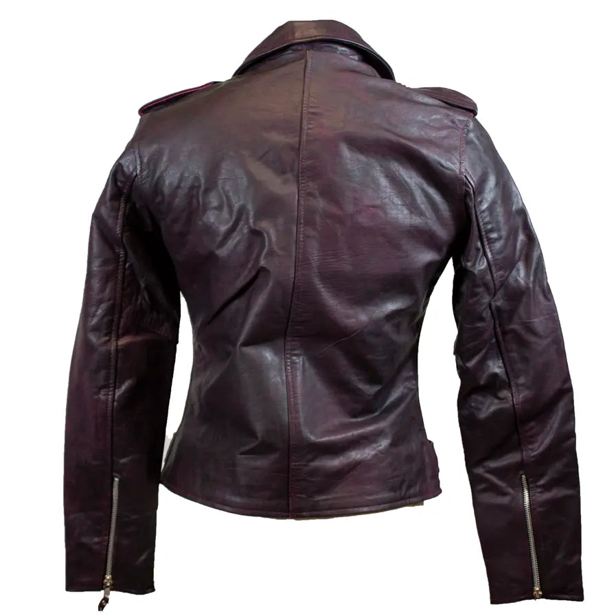 BOL Women's Biker Style Leather Jacket - Motorcycle Jacket for Women, Faux Leather Moto Jacket, Fashionable Outerwear for Riding & Casual Wear