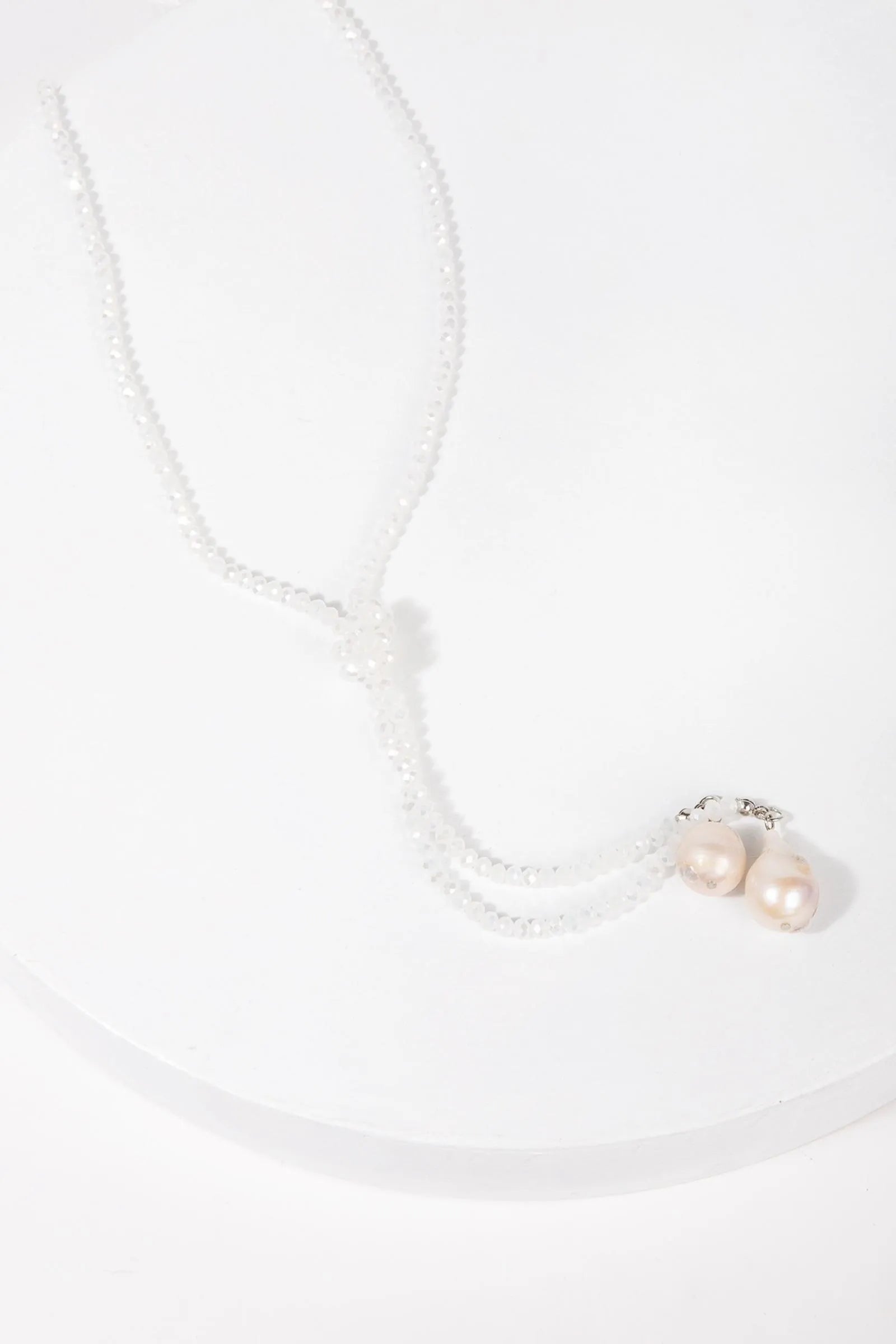 Elegant Baroque Knotted Pearl Drop Necklace for Women - Vintage Style Jewelry Gift for Bridal, Party & Special Occasions