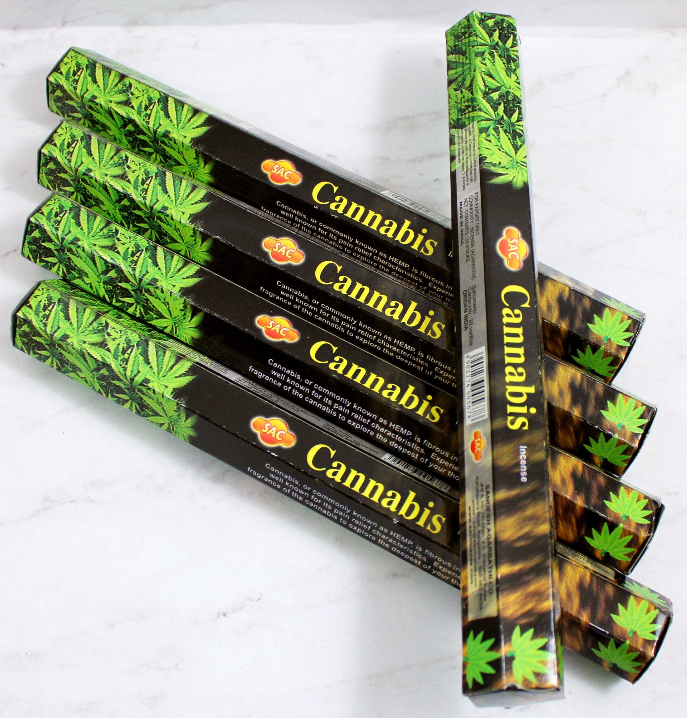 Premium Aromatic Cannabis Incense Sticks for Relaxation & Meditation – Natural Herbal Fragrance for Home, Yoga & Spiritual Rituals