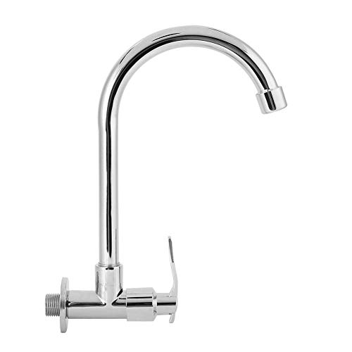 360° Rotating Kitchen Faucet - Wall Mounted for Home, Garden & Boat