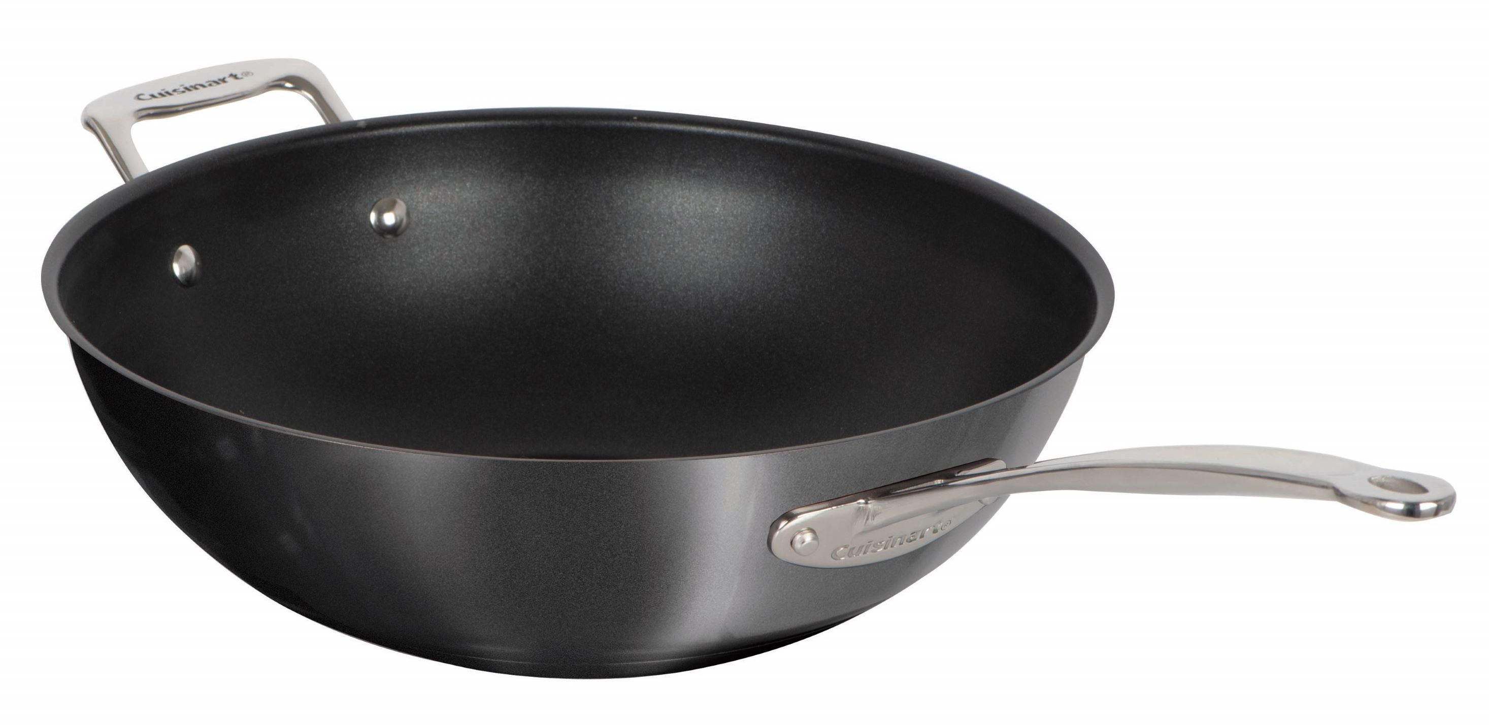 Cuisinart 12-Inch 30cm Non-Stick Wok with Side Handles - Perfect for Stir-Frying, Sautéing & Asian Cooking