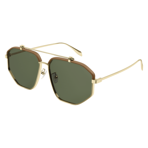 Alexander McQueen AM0337S 003 Sunglasses - Luxury Designer Shades for Men & Women | Perfect for Outdoor Activities, Beach, and Fashion Statements