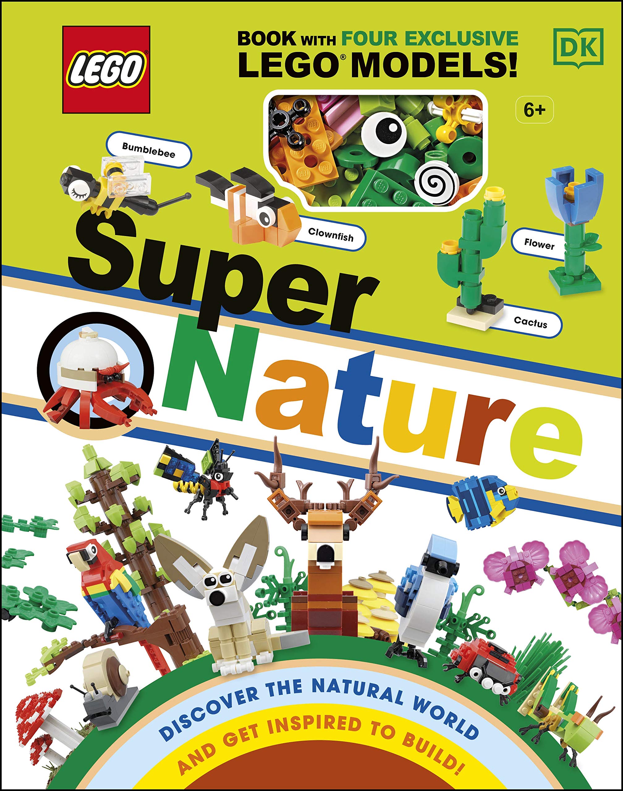 LEGO Super Nature Building Kit - 4 Exclusive Mini Models for Kids & Collectors | Creative STEM Toy for Indoor Play & Gift Giving