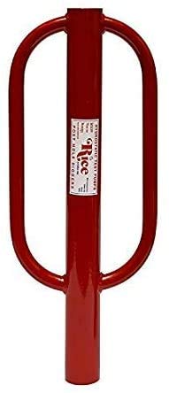 Rice Hydro 2.5 Inch Post Driver | Heavy Duty Fence Post Pounder with Ergonomic Handles | T-Post, Sign Post & Wood Stake Installer | Made in USA | Perfect for Farm Fencing, Garden Stakes & Property Markers