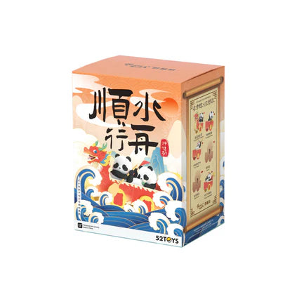Cute Panda Roll Dragon Boat Racing Collectible Blind Box - Perfect for Gifts, Party Favors, and Display Collections