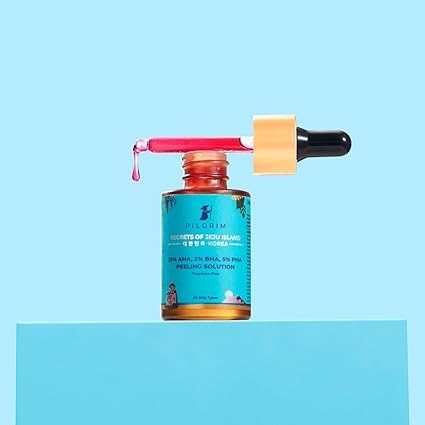 25% AHA + 2% BHA + 5% PHA Chemical Exfoliating Peel Solution for Face - Brightening & Glowing Skin Treatment | 10-Minute At-Home Facial Serum for Men & Women | 30ml | Perfect for Nighttime Skincare Routine & Pre-Makeup Prep