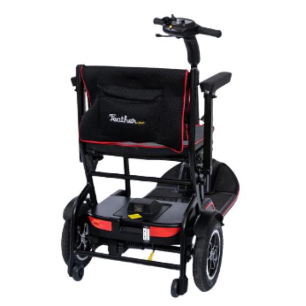 Feather Mobility Lightweight Electric Scooter - 37lbs Ultra-Portable Commuter Scooter for Adults - Perfect for Urban Travel, Campus Commutes & Last-Mile Transportation