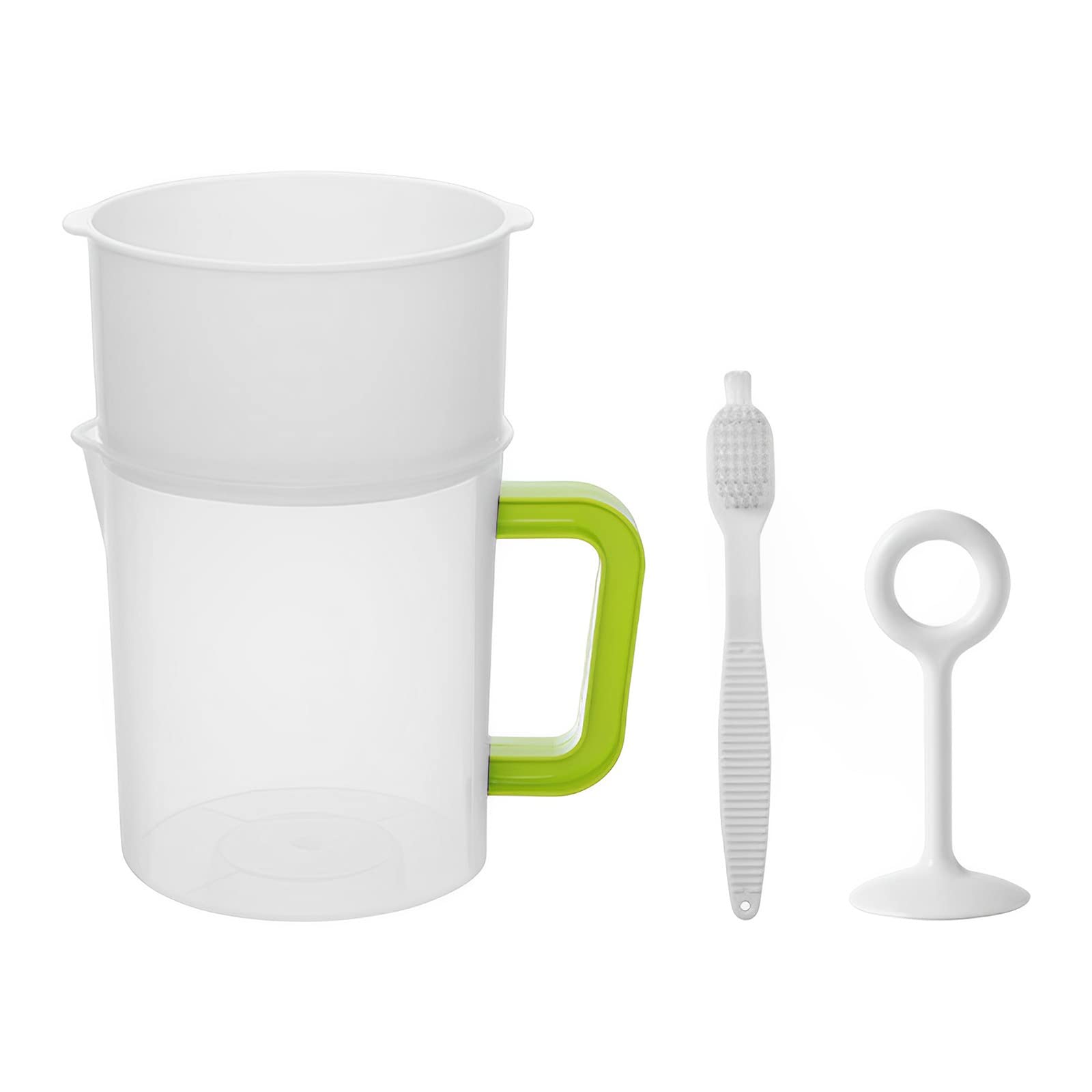 1.5 Quart Food Strainer & Yogurt Maker - Nut Milk Bag Replacement, Soy Milk & Juice Filter - Perfect for Home Chefs - Ideal for Almond Milk, Greek Yogurt & Cold Brew Coffee Making