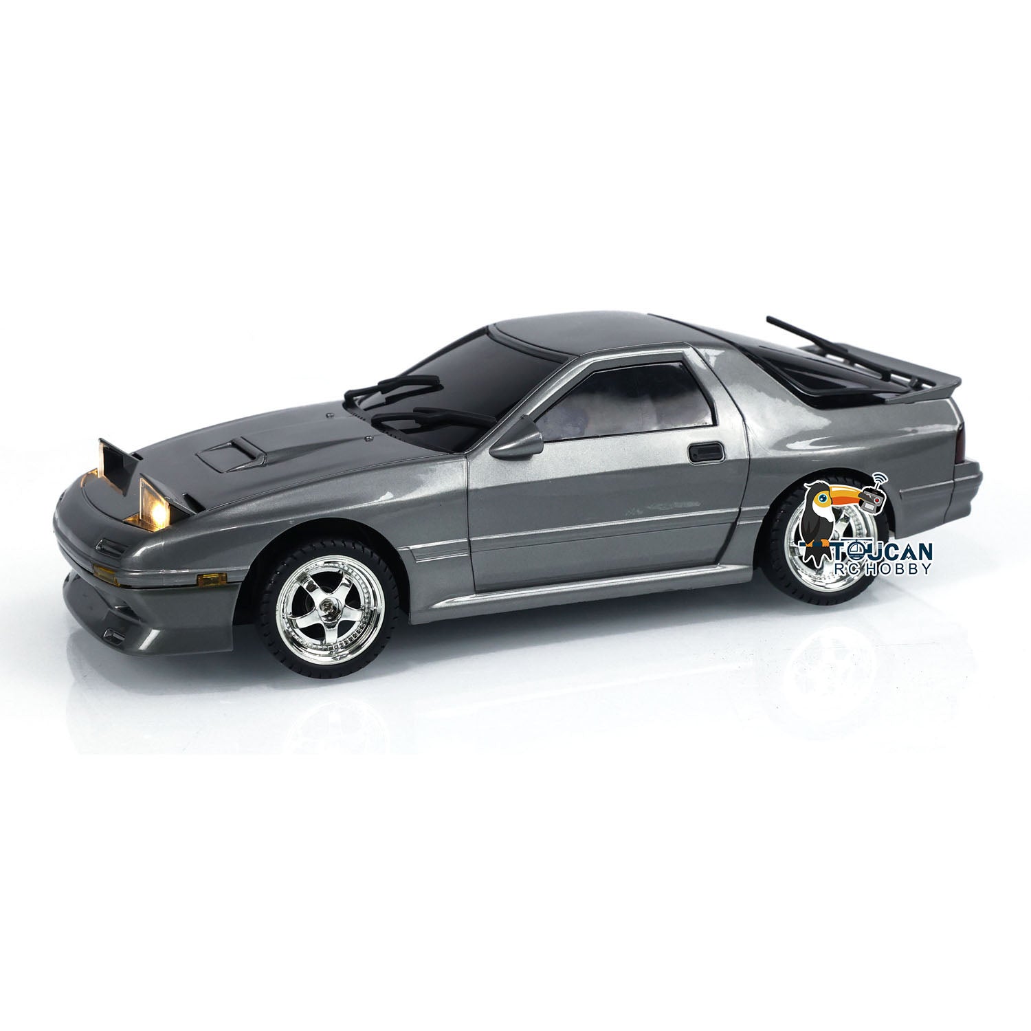 1:18 RX7 RWD RC Drift Car - LDRC LD1802 Remote Control Racing Vehicle with Gyroscope, Electric Off-Road Toy Car, Ready-to-Run (RTR) - Perfect for Indoor/Outdoor Drifting, Racing & Off-Road Adventures