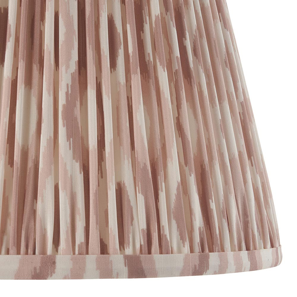 Auralis Ikat Floor Lamp with E27 Socket - Modern Handwoven Design for Living Room, Bedroom & Office Lighting