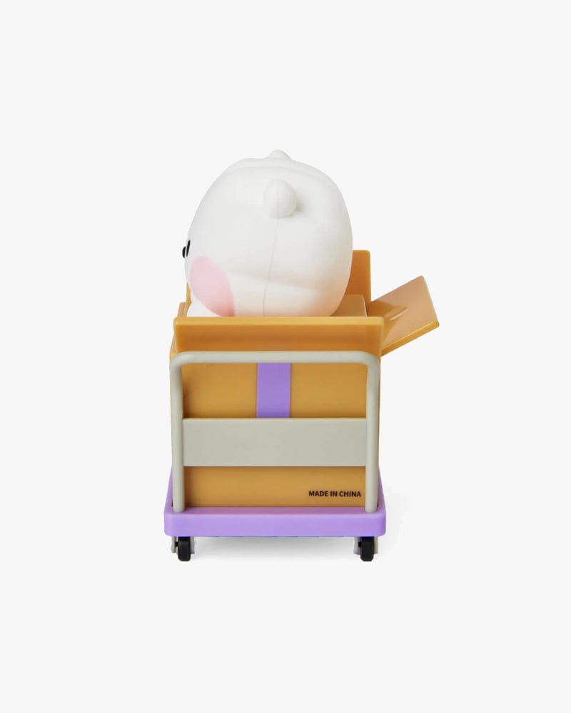 BT21 RJ Mini Privacy Rolling Stamp - Self Inking Address Stamp for Envelopes, Letters & Packages - Perfect for Mailing, Scrapbooking & DIY Crafts