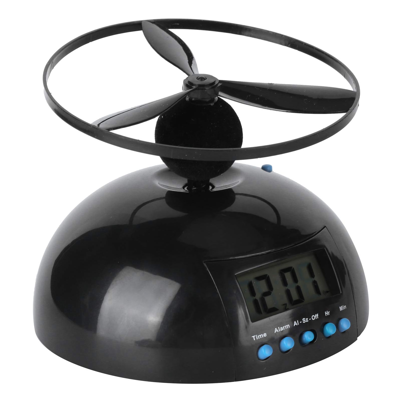 Portable LCD Alarm Clock with Flying Design - Mini Desktop Digital Clock for Home, School, Office | Perfect for Bedroom Decor, Study Room, and Travel Use