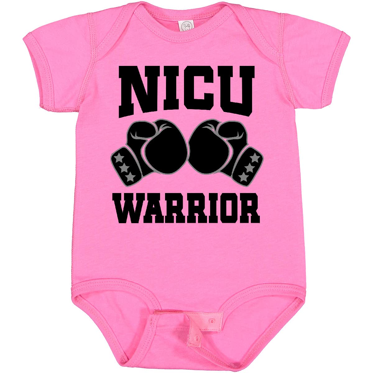 Inktastic NICU Warrior Baby Boy Bodysuit - Soft Cotton Infant Onesie for Newborns & Preemies - Perfect for Hospital, Home & Special Occasions