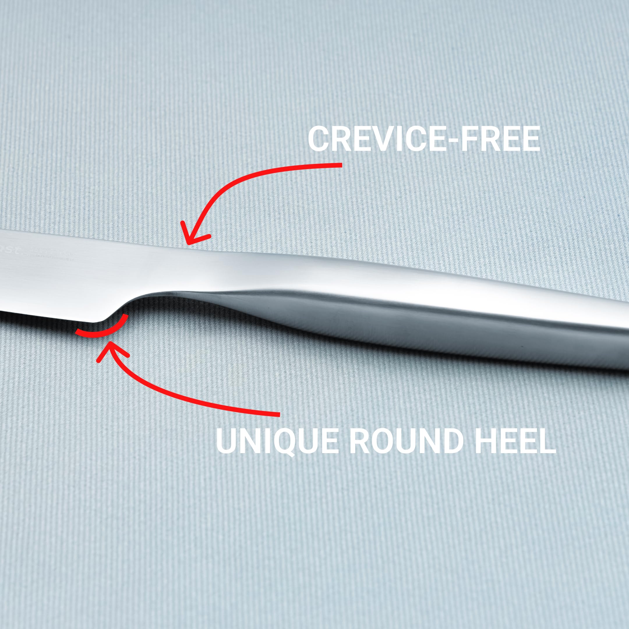 HAST 5.3-inch Ultra-Sharp Professional Vegetable Knife - Japanese Carbon Steel Kitchen Knife with Ergonomic Award-Winning Design - Perfect for Chopping, Slicing & Dicing Vegetables, Fruits & Herbs