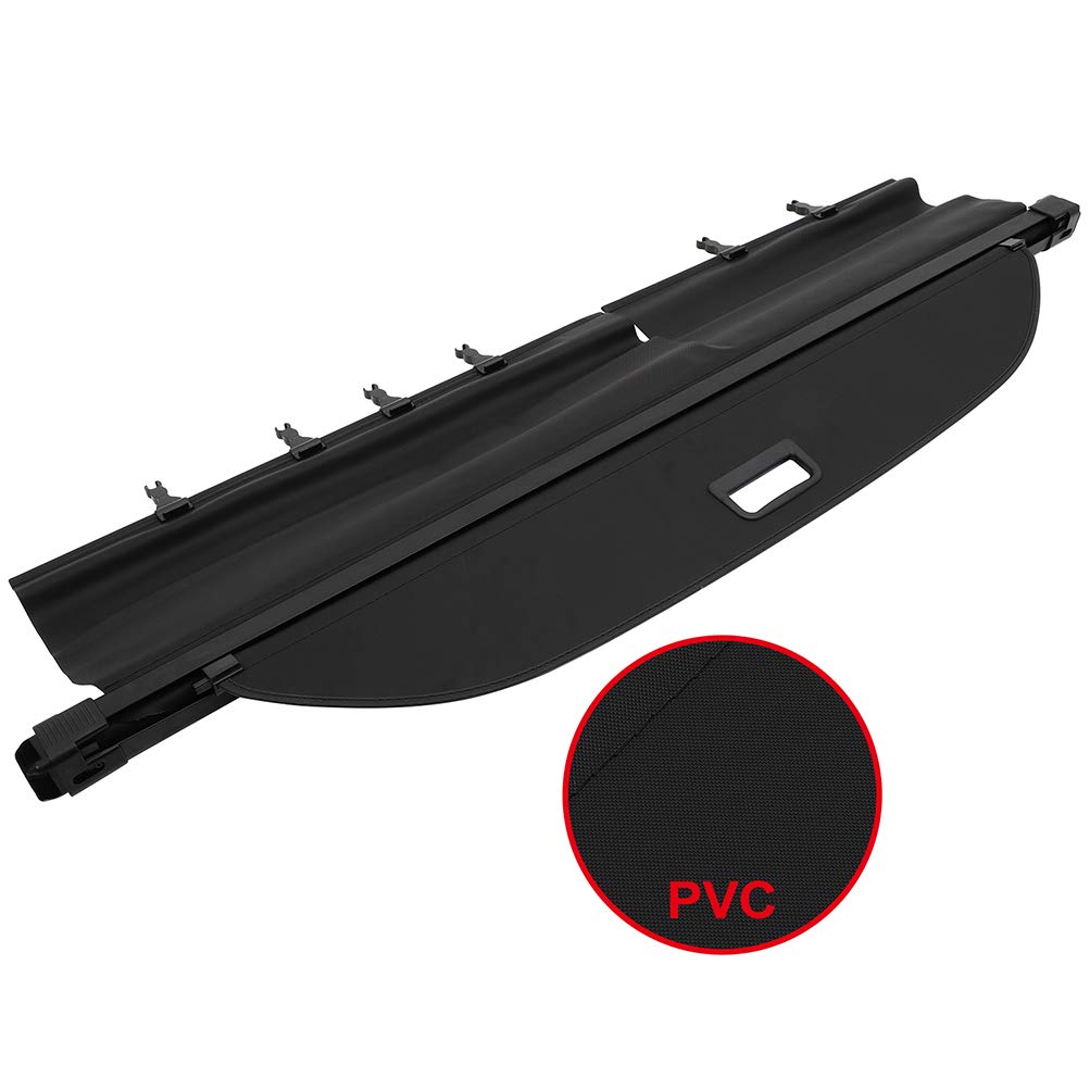 2005-2006 Jeep Liberty 2.8L Retractable Rear Cargo Cover Shade - Easy Install Trunk Protector for UV Protection & Privacy | Perfect for Road Trips, Camping & Outdoor Adventures