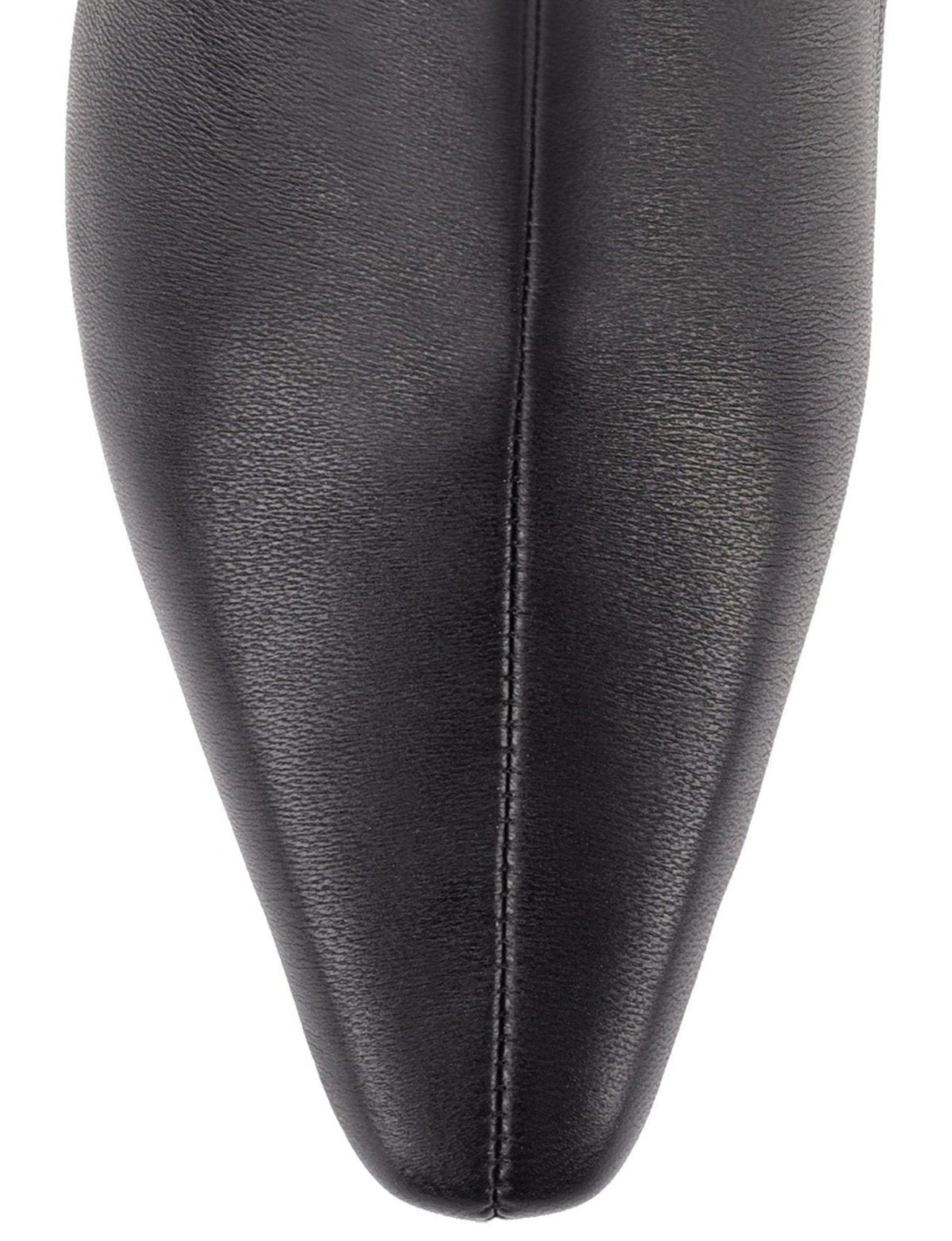Dillon Women's Black Stretch Leather Ankle Boots - Comfortable & Stylish for Work, Casual Outfits & Evening Wear