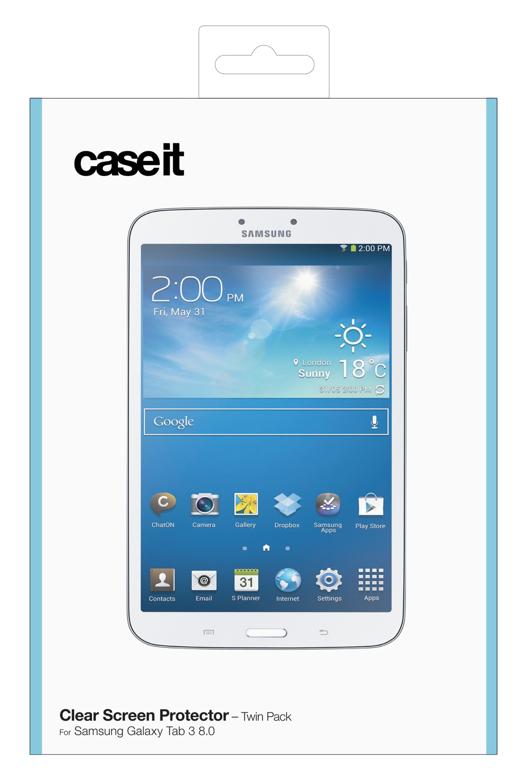 Premium Clear Screen Protector for Samsung Galaxy Tab 3 - 2 Pack | Anti-Scratch & Bubble-Free | Perfect for Work, Study & Entertainment