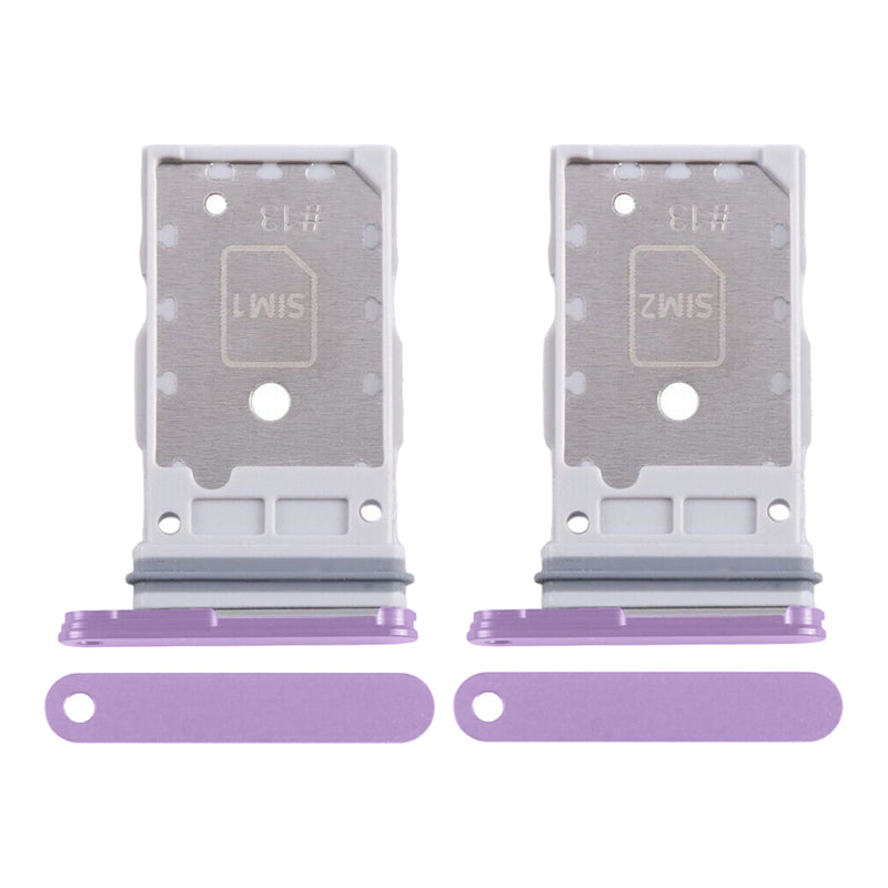 Original Samsung Galaxy S24 SIM Tray Replacement (Dual SIM) - Compatible with All Carriers - Easy Installation for Travel & Business Use