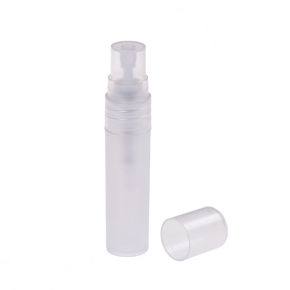 250 Pcs Mini Clear Spray Bottles 5ml - Refillable Plastic Atomizer Sprayers for Perfume, Essential Oils, Makeup & Cleaning Solutions - Travel Size Empty Sample Bottles for DIY, Parties, Salon & Home Use