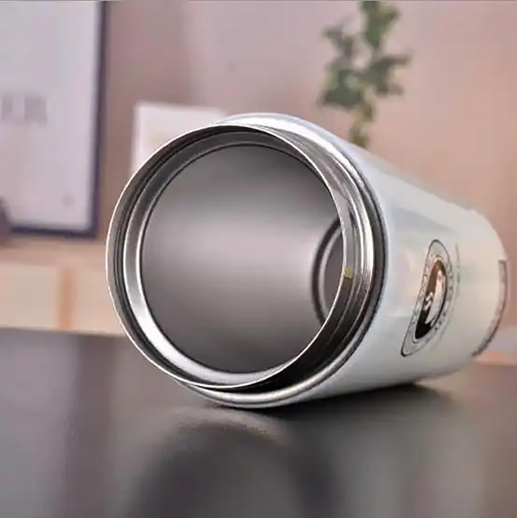 Premium Stainless Steel Vacuum Insulated Coffee Travel Mug - 380ml Leakproof Flip Lid Tumbler for Hot & Cold Beverages, Keeps Coffee & Tea Warm for Hours - Perfect for Travel, Office, School, Camping & Commuting (White)