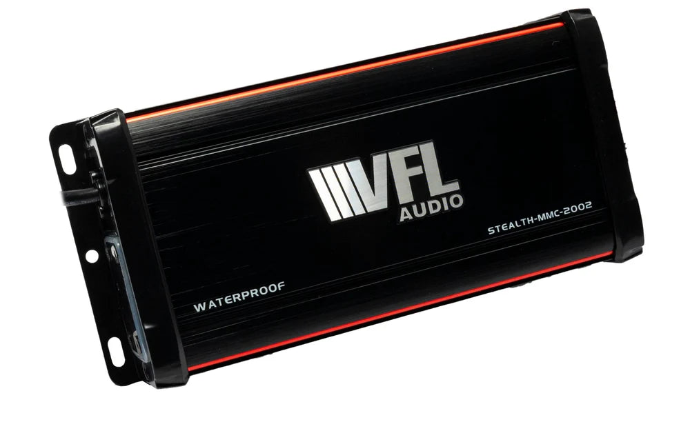 VFL STEALTH MMC 200.2 2 Channel Car Amplifier - High Power Audio Amp for Car Stereo System, Home Theater & DJ Setup