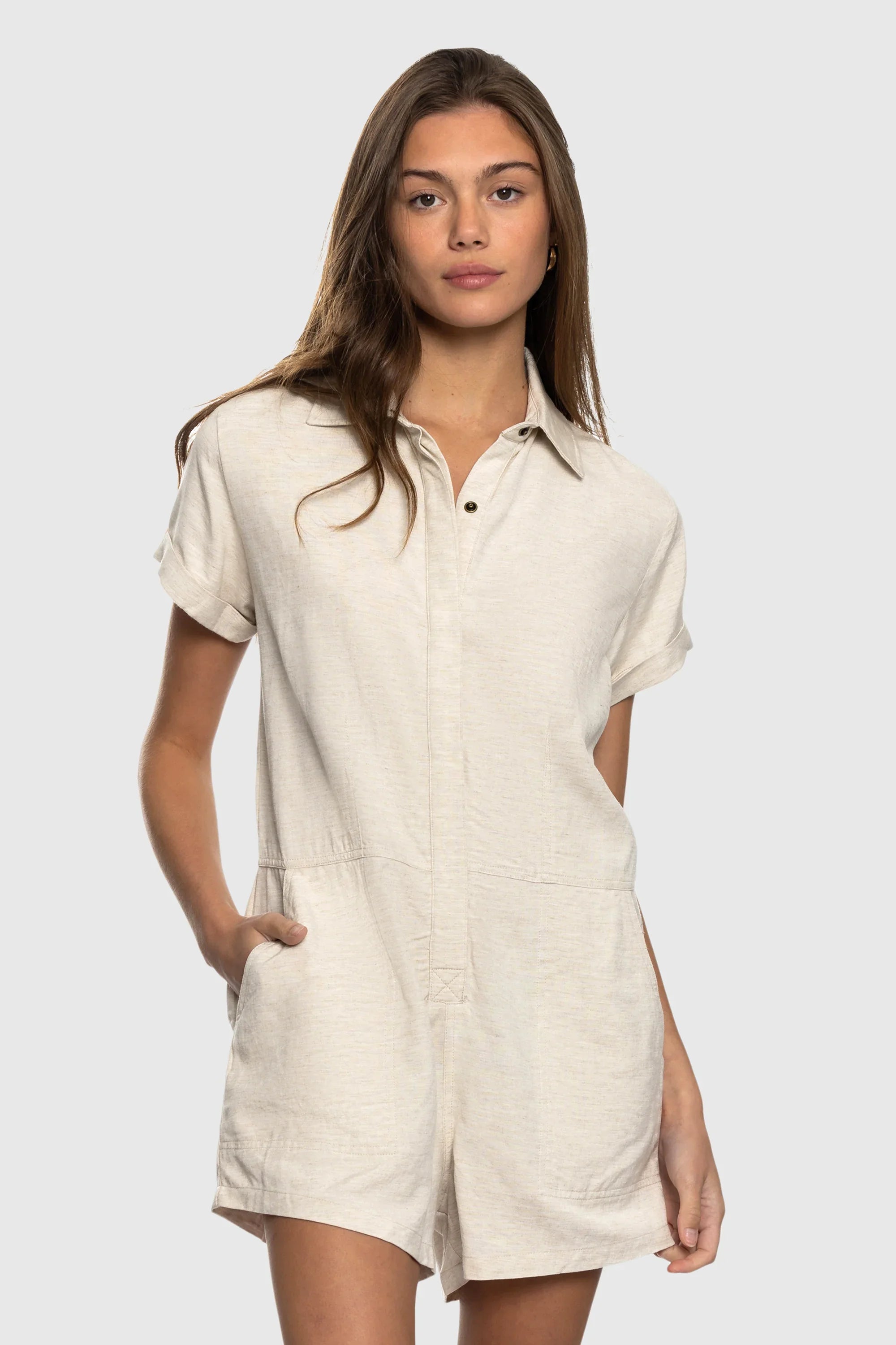 Utility Romper for Women - Comfortable & Stylish Jumpsuit for Casual Wear, Work & Outdoor Activities