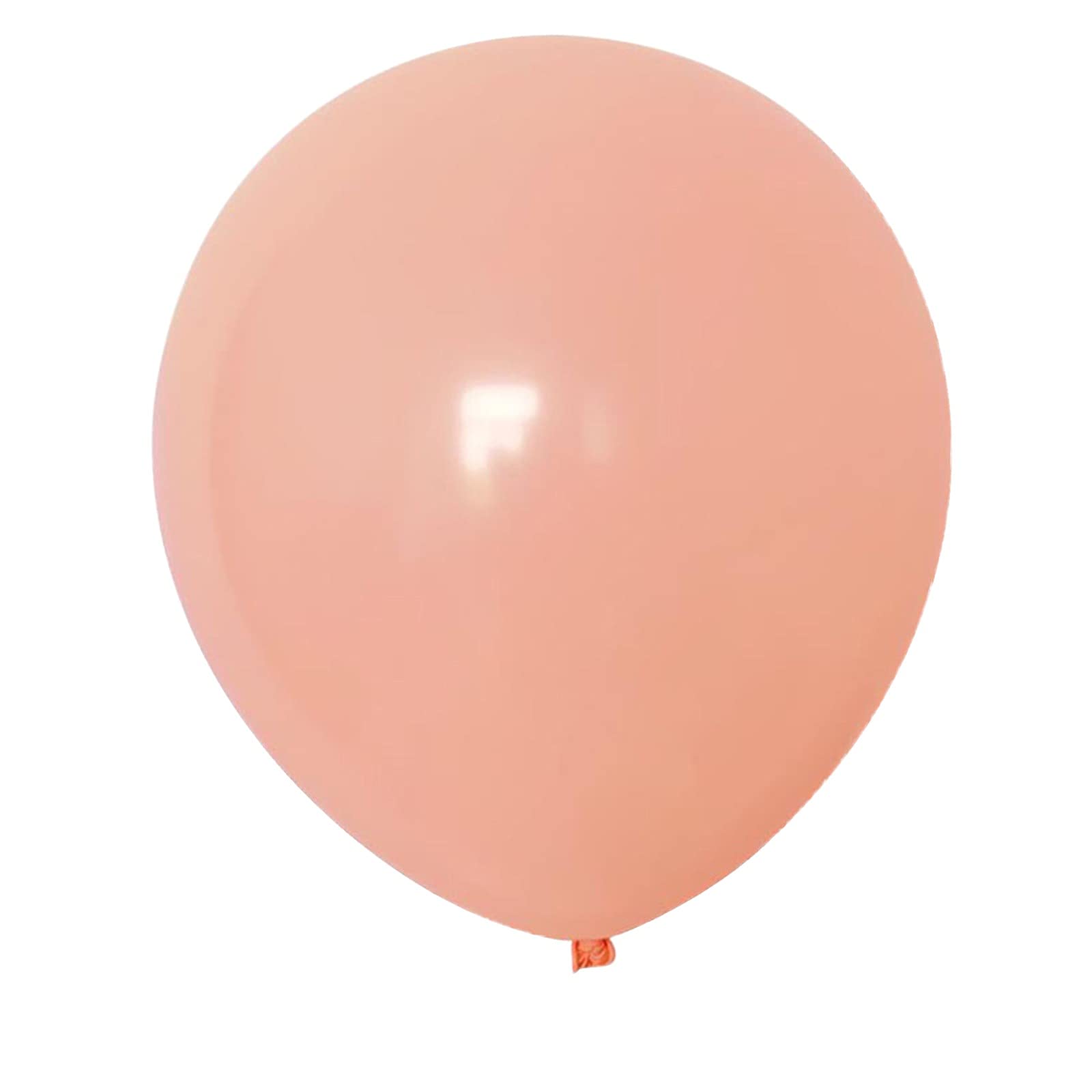 100 Pack Orange Latex Balloons for Party Decorations - Eco-Friendly Natural Latex Balloons Bulk for Wedding, Birthday, Baby Shower & Fiesta Decor - Perfect for Indoor/Outdoor Events, Photo Backdrops & Celebration Themes