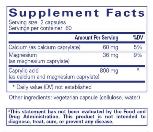 Organic Caprylic Acid 1200mg Softgels - Supports Digestive Health & Immune System - Keto & Paleo Friendly - Made in USA - Perfect for Gut Health, Candida Balance & Energy Boost