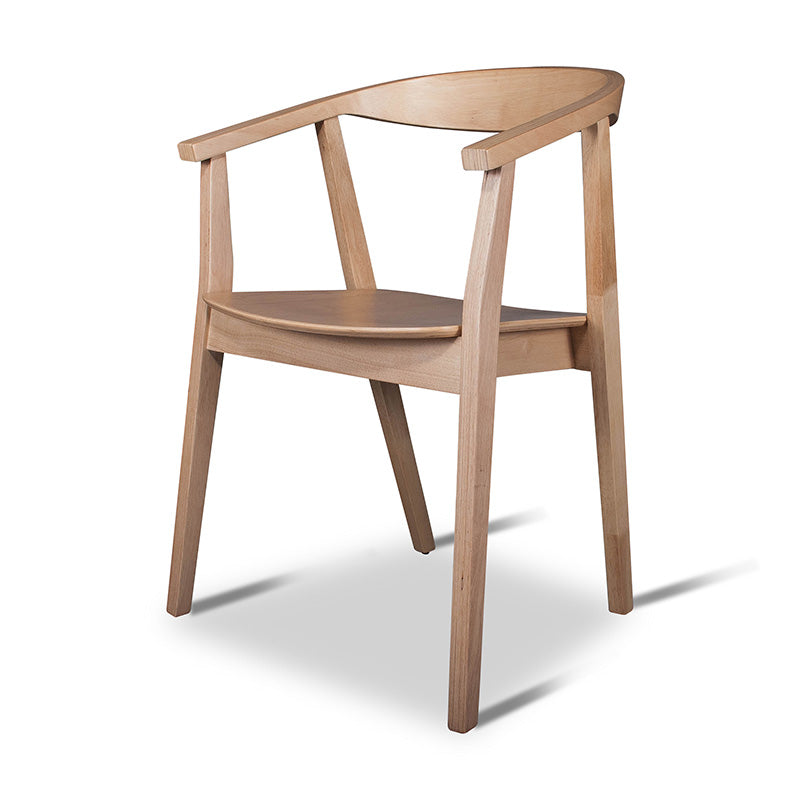 GRETA Dining Chair - Modern Cocoa Upholstered Seat for Kitchen, Dining Room & Office - Comfortable & Stylish Home Furniture