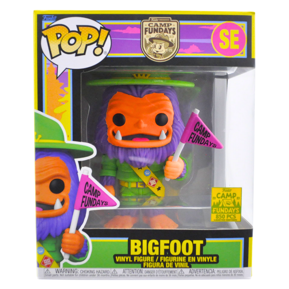 Funko Pop! Bigfoot with Pink Enamel Flag & Black Light - 6