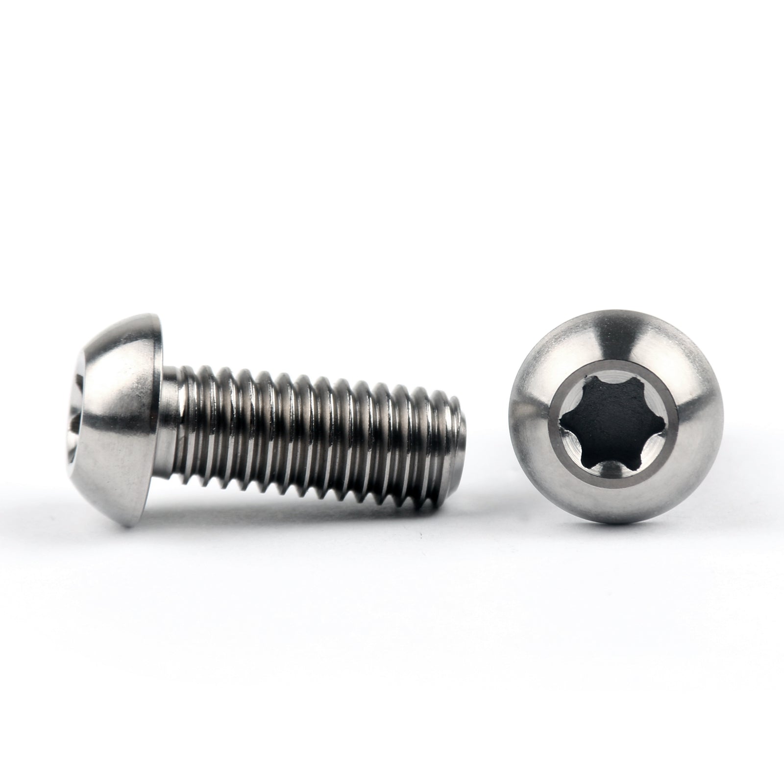 10-Pack M8 x 20mm T40 Titanium Disc Brake Rotor Bolts for Ducati Multistrada 1200 - High Strength Motorcycle Brake Screws - Perfect for Off-Road, Track Day & Street Riding Upgrades